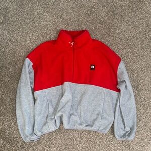 old navy half zip fleece. good condition. size US XL